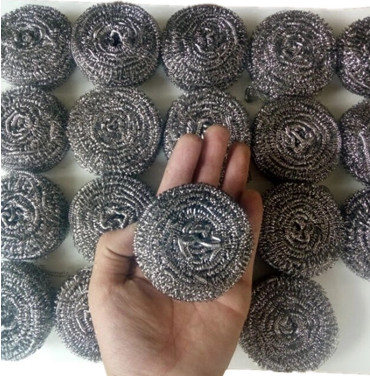 Eco Friendly Secure Material Metal Scouring Ball With Strong Corrosion Resistance