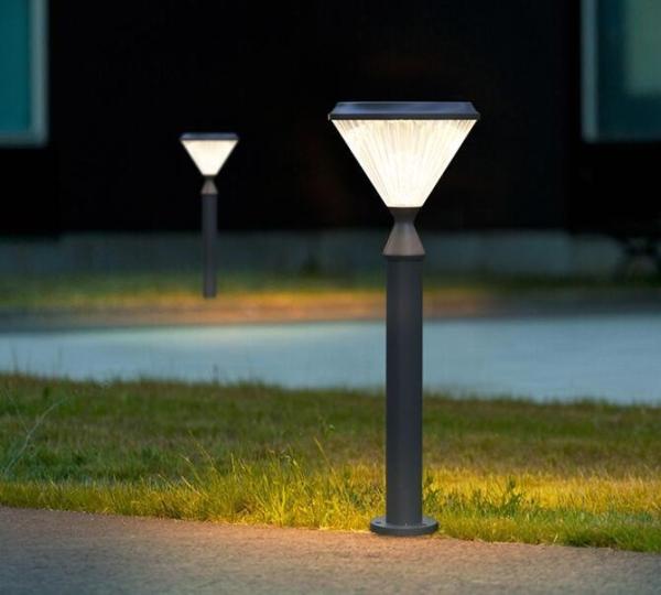 20ah Villa 3W Solar Garden Lights Painted Matte Outdoor Landscape Gate