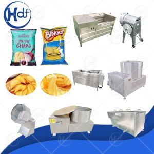China 100KG/H Potato Chips Processing Line Fried Frozen French Fries Production Line wholesale