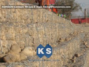 China Flexible Permeable Gabion Box Galvanized Wire Gabion Baskets wholesale