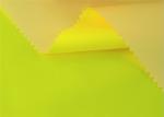 300D Poly Oxford Fabric Waterproof Material EN ISO 20471 Fluorescence PU Milky