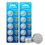 Oem 3v CE Certified Cr1220 Button Cell 40mah For Car Remote Control Bluetooth