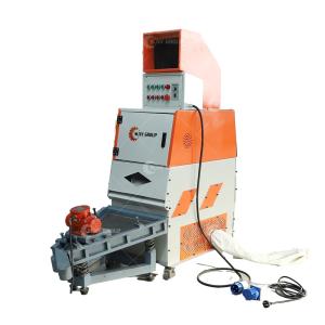 China Customized 220V Trade Assurance Waste Cable Machine Granulator Mini Copper Wire Recycling Plant wholesale