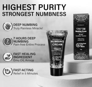 China Mithra Skin Fast Numb Tattoo Pain Killer Cream For Permanent Makeup wholesale