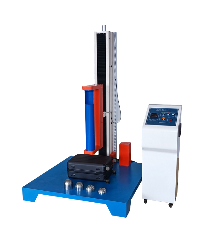Luggage & Bag Drop Hammer Impact Testing Machine Impact Resistance Testing Equipment for Molded Luggage and Other Materials