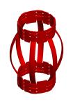 Non Welded Casing Centralizer / Oilfield Double Single Bow Centralizer