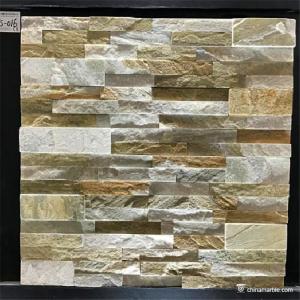 China Grey Green Slate Culture Stone For Feature Walls / Pool Surrounds Decor on sale