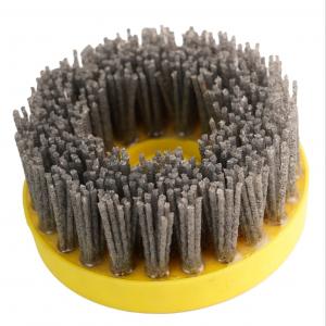 China Customized OBM Support 100mm-300mm Nylon Frankfurt Abrasive Brush for Stone Processing wholesale