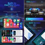 Universal 9/10 Inch Car Android Touch Screen GPS Stereo Radio Navigation System