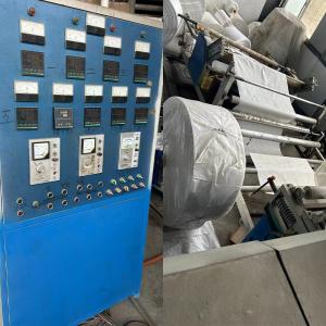 China Used PP PE Tarpaulin Fabric Extrusion Lamination Machine Plastic Woven Bag Coating Machine wholesale