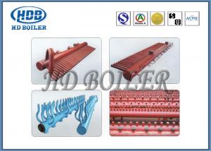 China Steel Electric Condensing Gas Boiler Header , Power Plant CFB Boiler Spare Part on sale