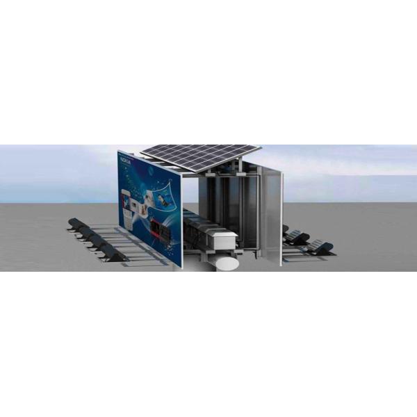 Solar Unipole Advertising Billboard