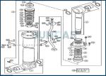 DEERE 4438684 Arm Cylinder Service Kit for DEERE 670GLC 600C
