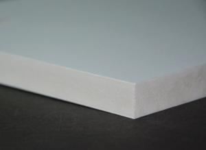 China White Sintra PVC Forex Sheet High Density 19mm For Upholstery Customized color wholesale