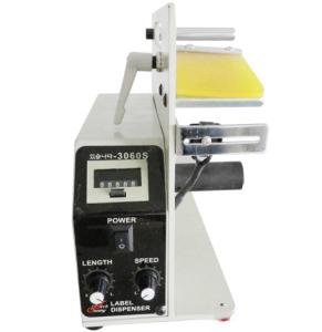 China small electric label dispenser machine 3060S-80mm Available Width 10-80mm wholesale