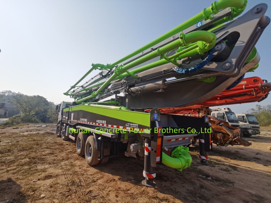 2018 Used 56m Concrete Pump Truck Concrete Boom Pump