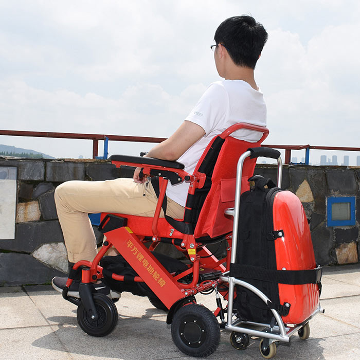 Medical Equipment Classic Foldable Electric Wheelchair Light Weight