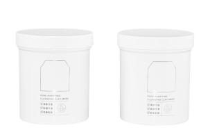 China 450g PP Cream Jar Facial Mask Mud Film Packaging With Aluminum Foil Gasket Sealing wholesale