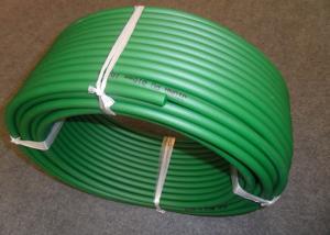 China 15mm diameter green color transmission Polyurethane Round Belt wholesale