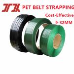 Green embossed PET Band Straps Polyester Strapping Band suitable for securing