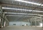 Logistics Steel Structure Warehouse Construction / Industrial Steel Frame