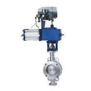 China Open Structure Power Station Butterfly Valve With Pneumatic Actuator on sale