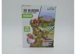 Soft EVA Foam DIY 3D Building Blocks Educational Toys 81 Pcs Zebra Tiger Horse