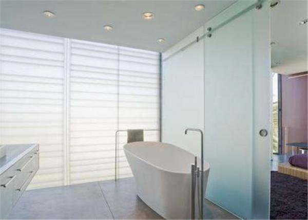 Quality Sandblasted Frosted Glass Sheets 8mm Thickness Interior Acid Etched Doors Glass for sale