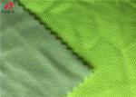 Polyester Cotton Fluorescent Material Fabric Weft Knit For Traffic Police