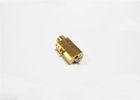 China MMCX RF Coaxial Connectors Low Reflection Broadband Gold Plated 50Ω RoHs Approval wholesale