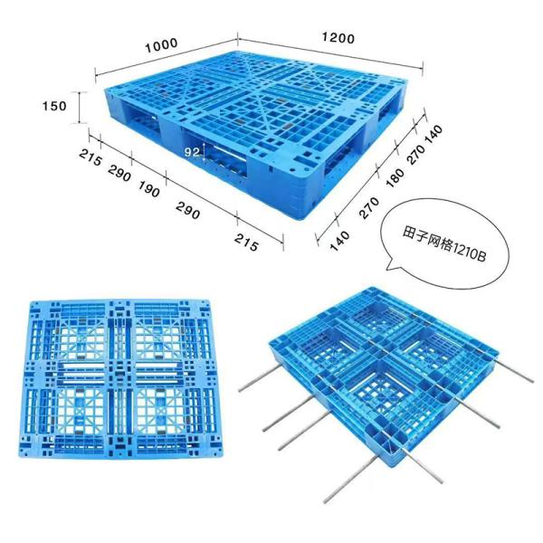 Plastic Euro Pallet Standard Size Racking
