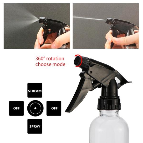 Pet Plastic Empty Sanitizer Bottle / Mini Trigger Spray Bottle With Pump In Stock