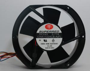 China DC24V PBT Vehicle Cooling Fan , 23dB Noise Level 0.77A Automotive Cooling Fan wholesale