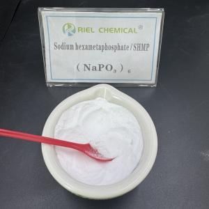 China Multi Purpose Sodium Hexametaphosphate SHMP 68% CAS 10124-56-8 wholesale