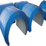 Rust Proof Conveyor Belt Accessories Rain Cover Stainless Steel Color Steel Tile