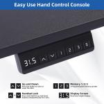Commercial Furniture SPCC Steel Frame Ergonomic Electric Stand Up Desk for Home
