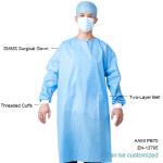 Far Infrared Disinfecting Disposable PE PP CPE Isolation Gowns