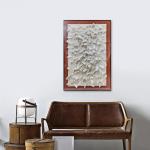 Top Artist Team Design Mixed Media Painting Handmade Framed Wall Art Decoration