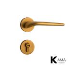 Zinc Alloy Split Mortise Door Lock Handle Set For Bedroom Entry Door