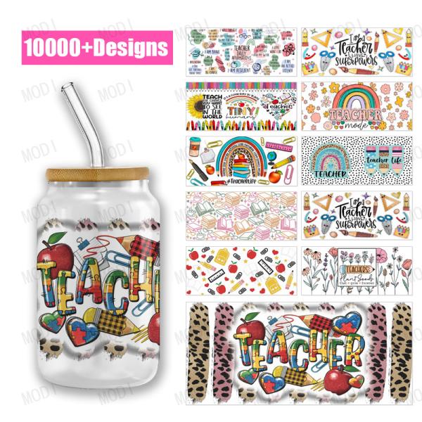 High Quality UV Printing Mother'S Day UV DTF Cup Wrap Transfer Tumbler Wraps