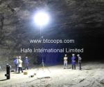 Warm Bright Glare Free Lighting 4000W , Non Glare Pendant Balloon Light Sun4000R