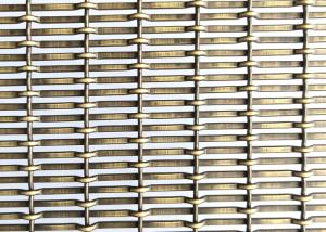 China 3mm Ceilings Architectural Metal Mesh 45.7% Opening Area wholesale
