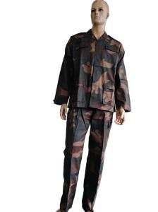 China Military BDU Camo Jacket and Pants Set 65 35 Poly Cotton Tactical Workwear for Men Rip Stop Digital Camouflage Suit Tactical Hunting Clothes wholesale