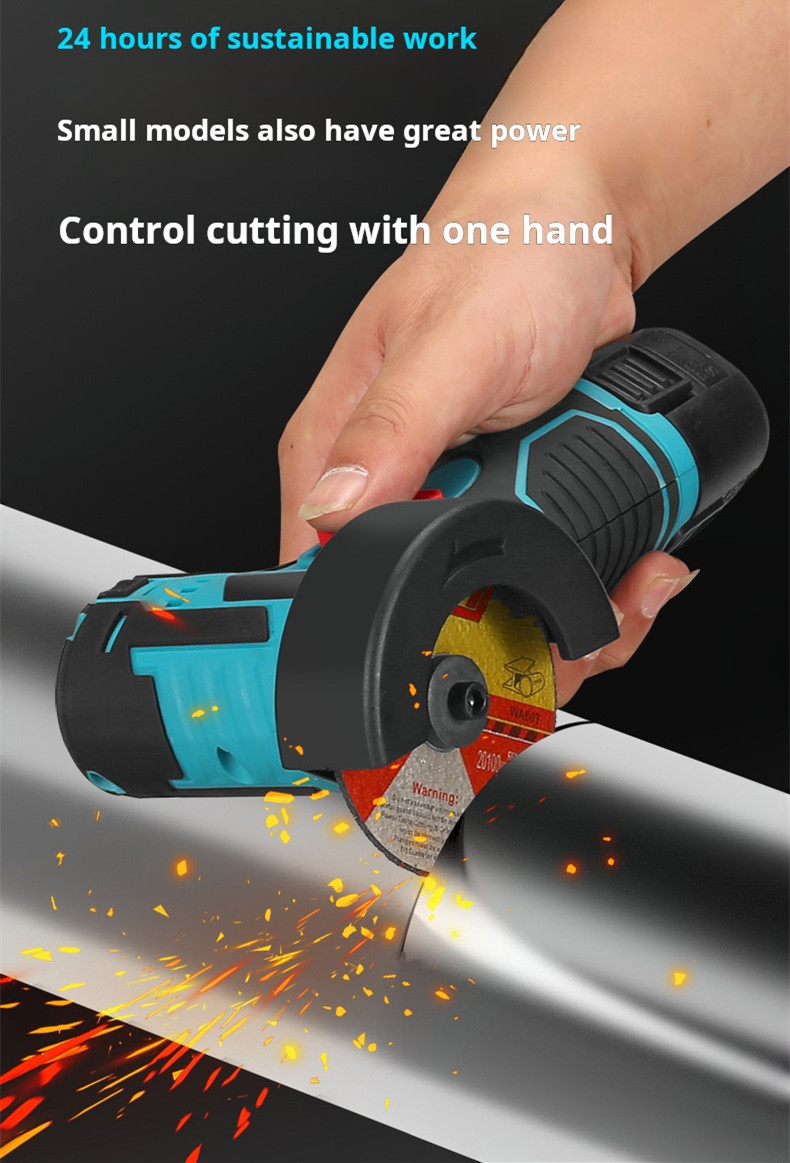 12V Lithium Angle Grinder Wireless Angle Grinder For Easy Cutting