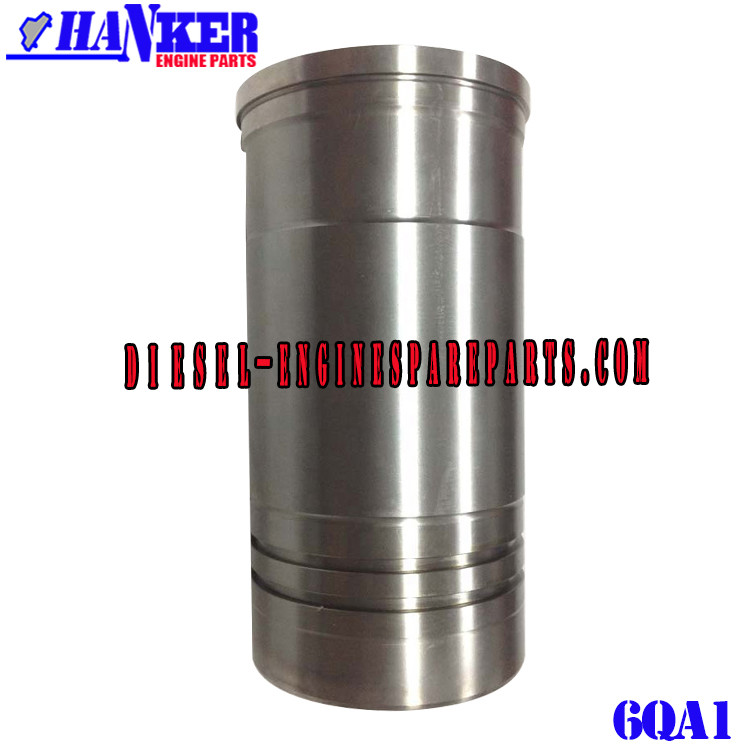 Top quality Isuzu 6QA1 Cylinder Liner Sleeve truck Diesel Engine Parts