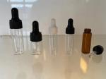 Clear Colorful 4ml Essential Oil Glass Bottle With Many Kinds Dropper