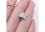 SS Three Dimensional Perforation A - Z Alphabet Jewelry Charms