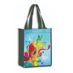 ODM Eco Non Woven Grocery Bags Lamination Tote With Full Color Printing
