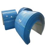 Rust Proof Conveyor Belt Accessories Rain Cover Stainless Steel Color Steel Tile