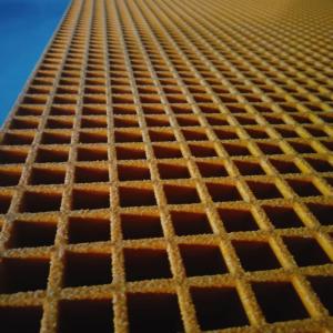 China Q235 Q345 Grade Fiberglass Grating Panels UV Resistance Type Size 1220mm*3660mm wholesale